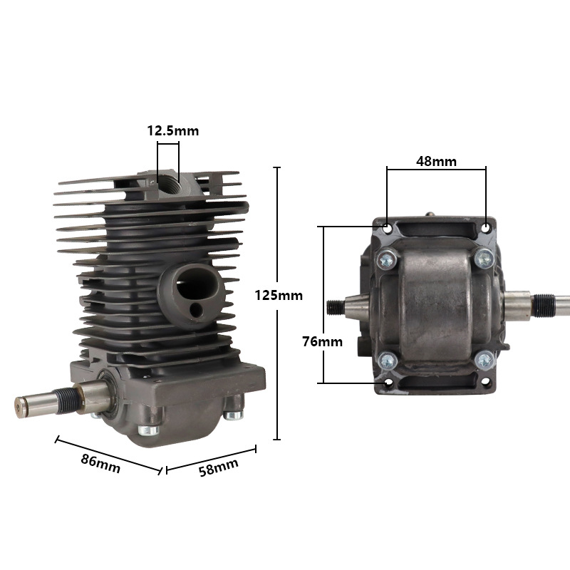 Picture of Engine motor cylinder piston crankshaft cylinder assembly for new MS180 chainsaw