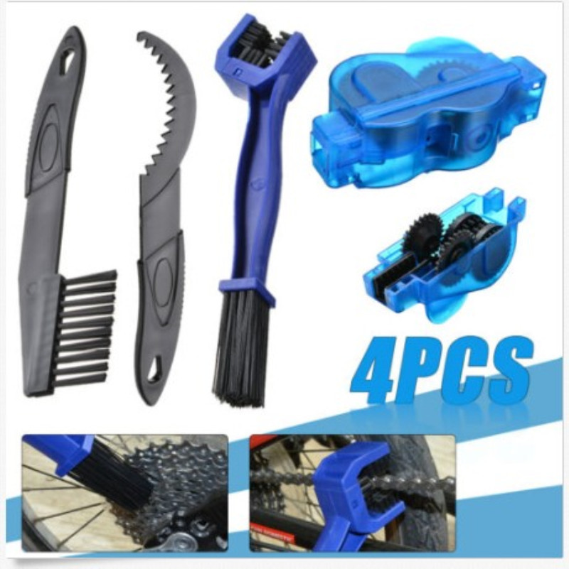 Bicycle Chain Washer Mountain Bike Chain Cleaning Brush Tool Bicycle Maintenance Tool Convenient Cleaning Set