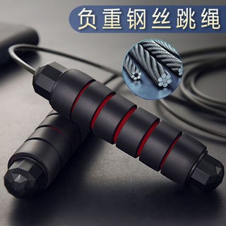 Picture of Load steel wire rope skipping double bearing professional sports fitness products adult students high school entrance examination outdoor Amazon wholesale