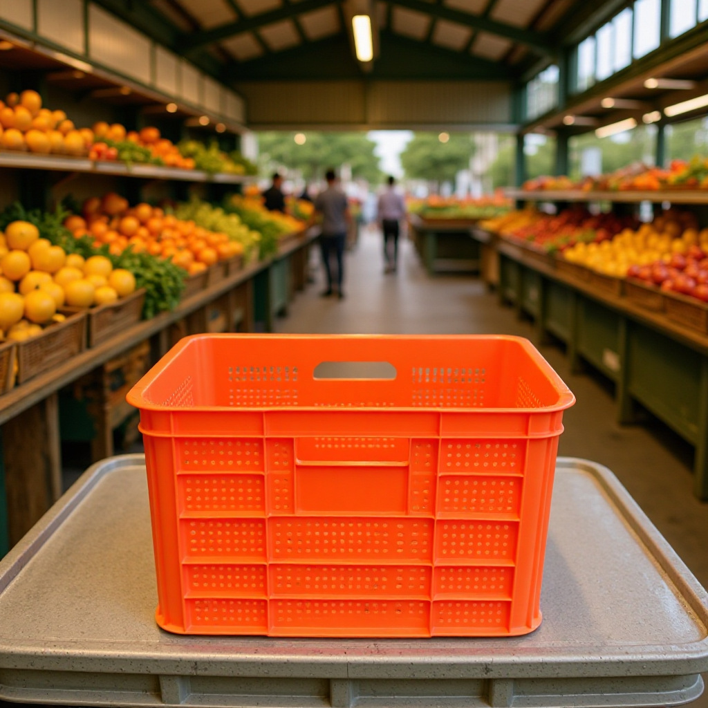 Plastic Basket Plastic Basket Vegetable Basket 485 Zanthoxylum Basket Chongqing in stock No.3 Round Hole Basket Plastic Storage Basket Fruit Basket
