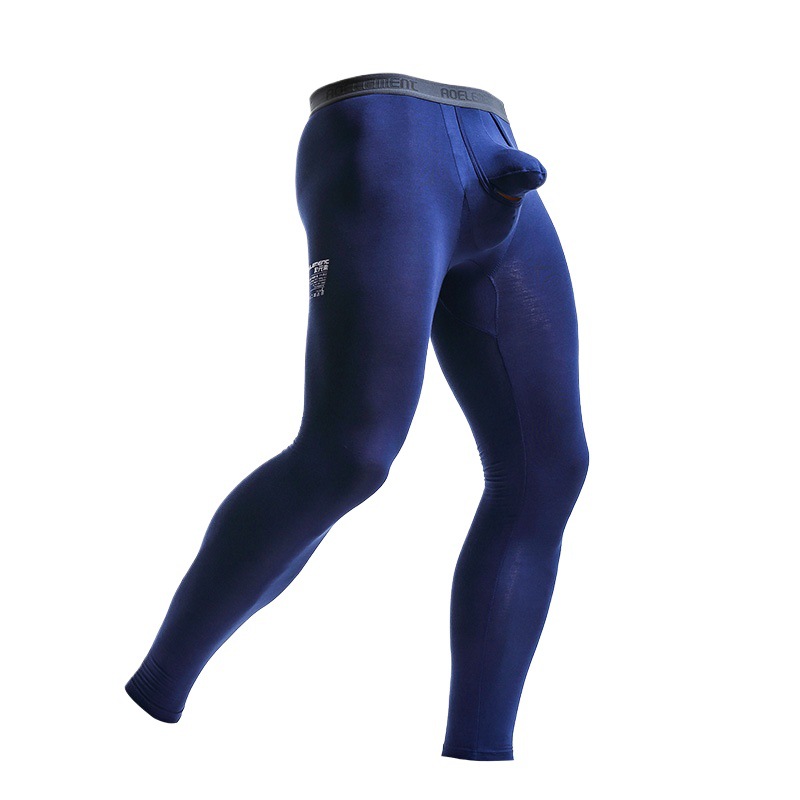 Picture of [Modal] Bullet Separated Men's Warm Autumn Pants Small Beauty Smart Bird's Nest Autumn Pants Leggings High Waist Warm Pants