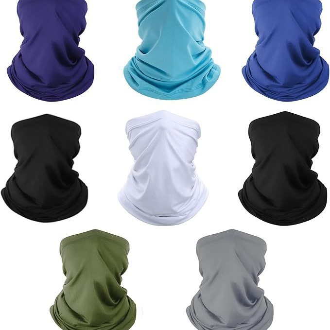 Cycling Sunscreen Mask Sports Outdoor Ice Silk Magic Scarf Custom Logo Fishing Wind-proof Quick-drying Neck Collar