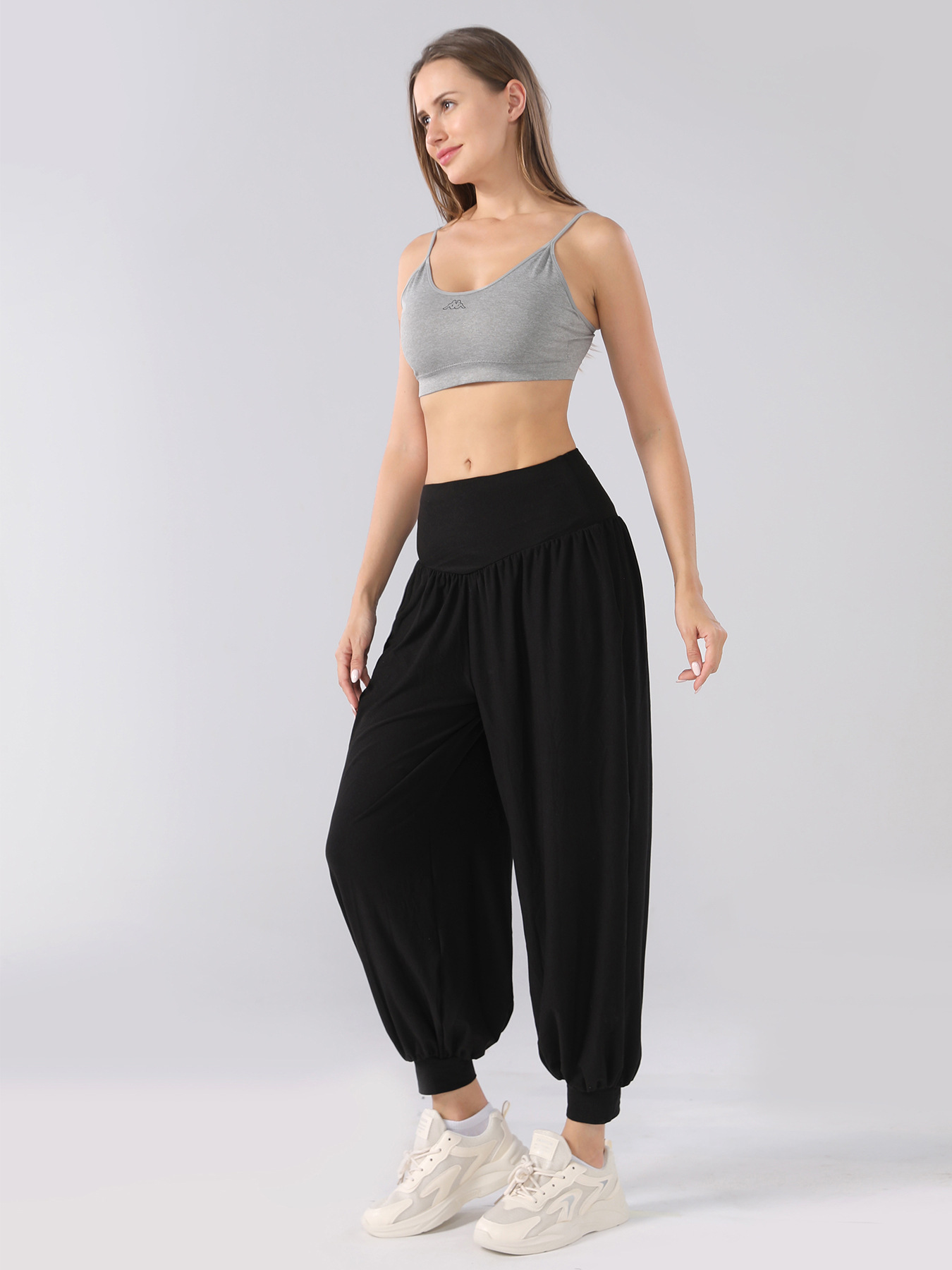 New Casual Loose Out Lantern Edition High-rise Yoga Sports Jogging Pants