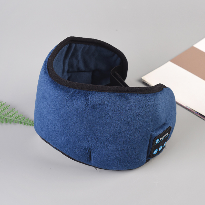 Picture of Cross-border 3D Bluetooth eye mask headset smart wireless music call ear mask breathable sleep artifact shading eye mask