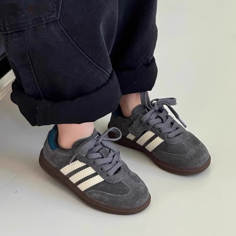 Young Valley Children's German Training Shoes School Style 2025 Spring Boys and Girls Forrest Gump Shoes Korean Fashion Soft Bottom Casual Board Shoes