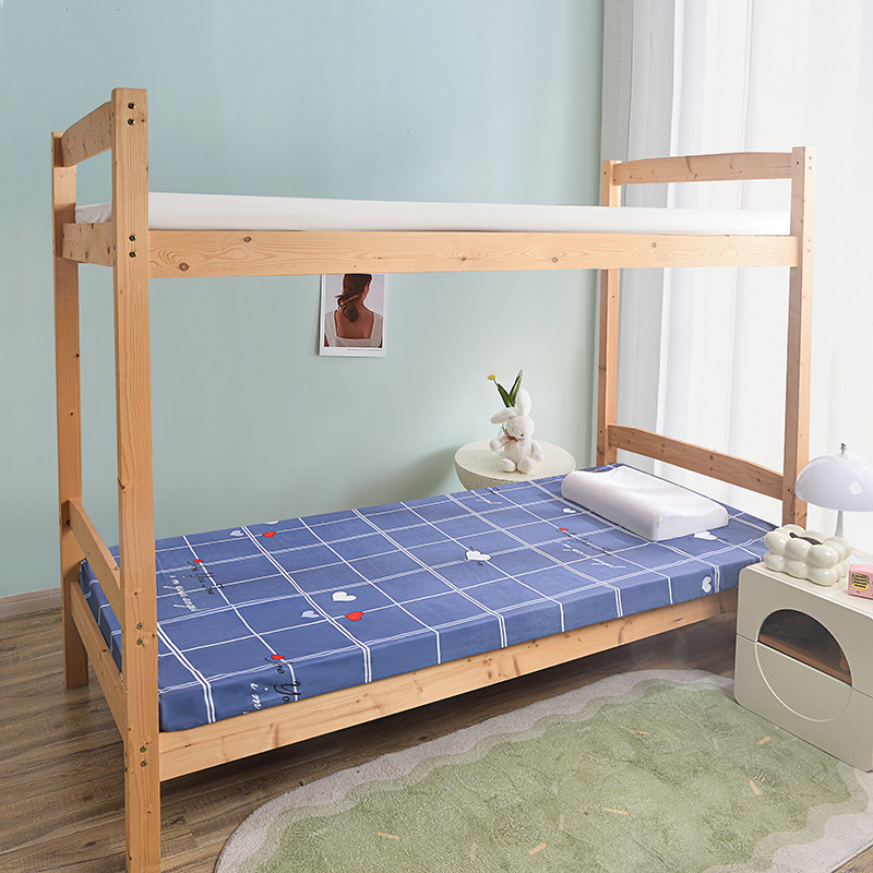 Picture of Student Dormitory Mattress Thick Cushion 1.2 m Dormitory Single Memory Sponge High Resilience Hard Cotton for School