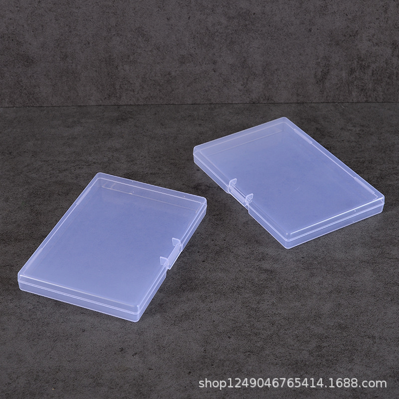 Transparent New 14.5 Rectangular Plastic Box Guka Jewelry Fishing Gear Digital Components Dustproof Desktop Organizing Box