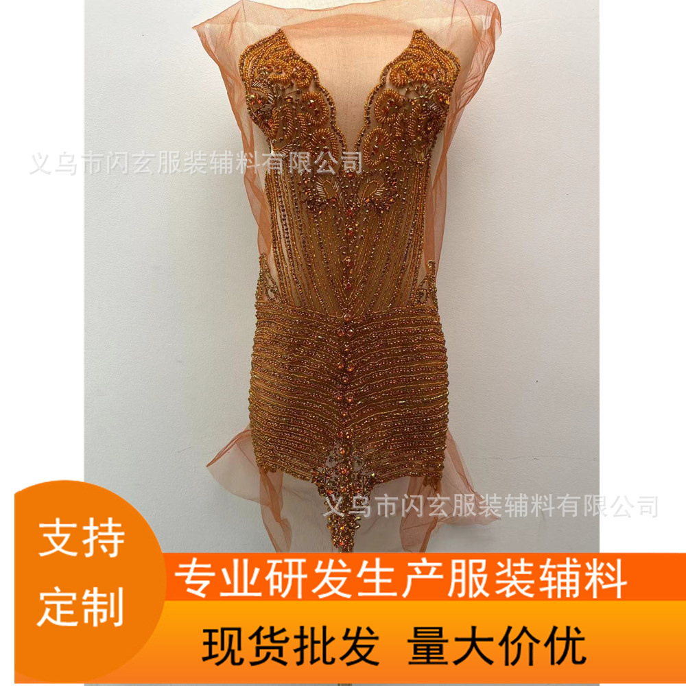 New handmade wedding dress clothing accessories applique panel