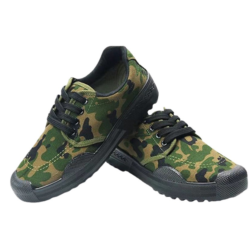 [Manufacturer Wholesale] Jiefang Shoes Canvas Shoes Are Durable, Wear-Resistant, Breathable, Comfortable, Soft-Soled Construction Site Construction Physical Training
