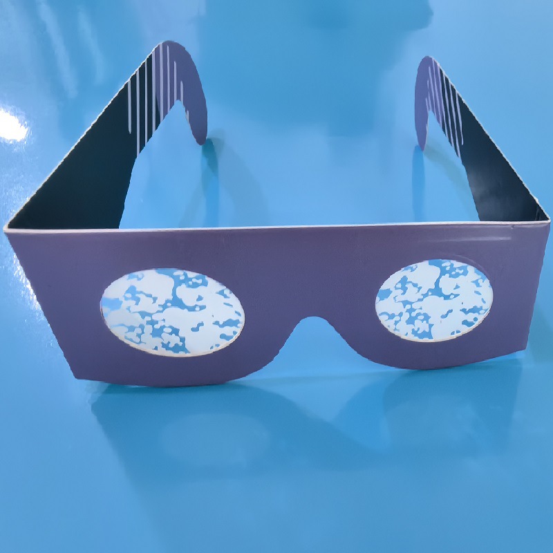 Paper visual impairment experience education glasses with correction glasses fuzzy glasses blind experience glasses