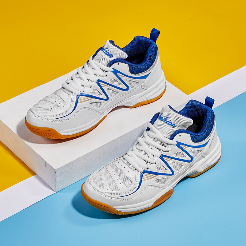 Tennis shoes cross-border badminton shoes for men and women indoor training non-slip table Tennis volleyball shoes 47 large size 48