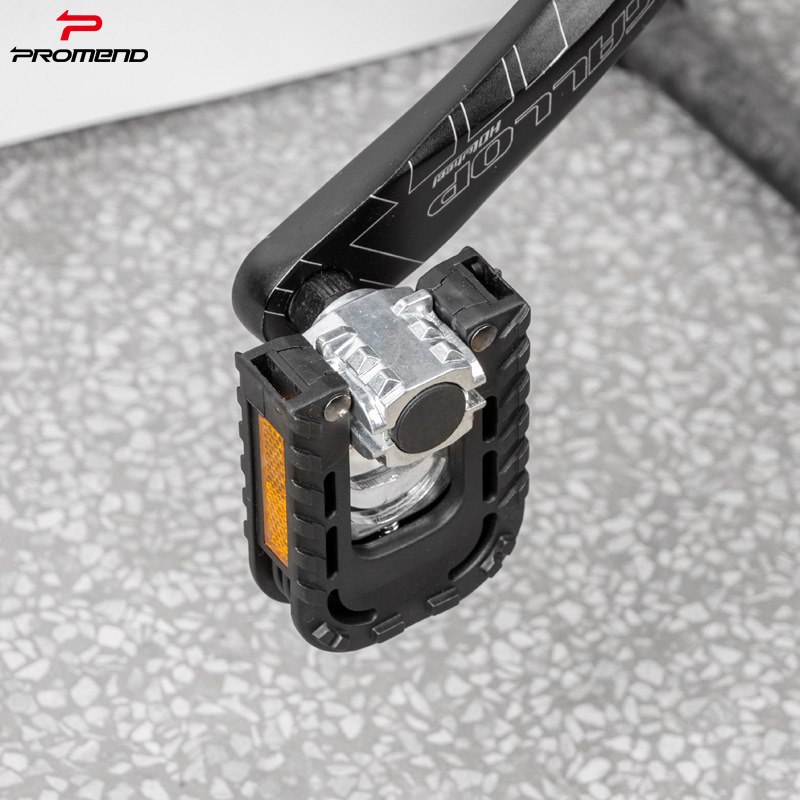 Picture of PROMEND folding bicycle pedal F51 aluminum alloy + plastic pedal bicycle spare parts riding equipment