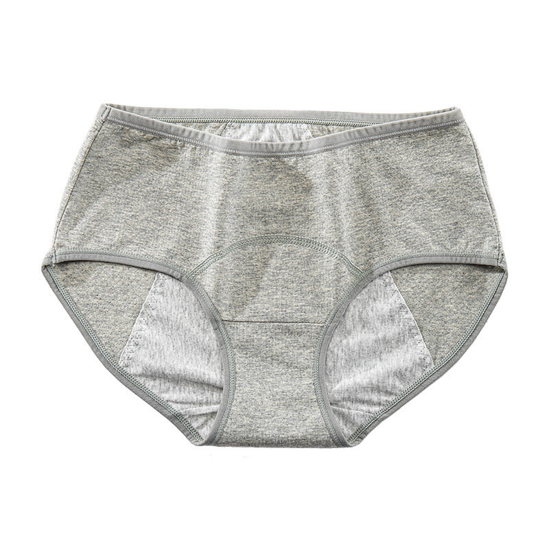 Picture of Women's Menstrual Pants, Aunt Pants, Mid-Waist Pure Cotton Crotch Triangle Menstrual Pants, Leak-Proof Large Size Underwear, Women's Menstrual Sanitary Pants