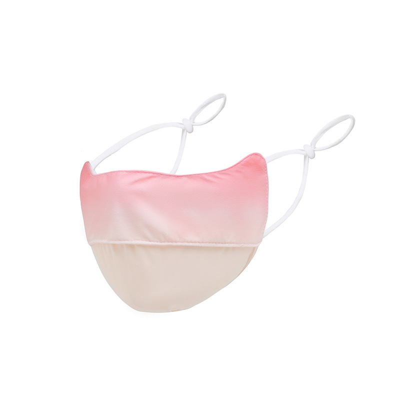 Picture of Mask Women's Sunscreen High Color Value UV Protection Summer Sunshade Breathable Full Face Eye Protection Angle Mask Ice Silk 3D Stereo