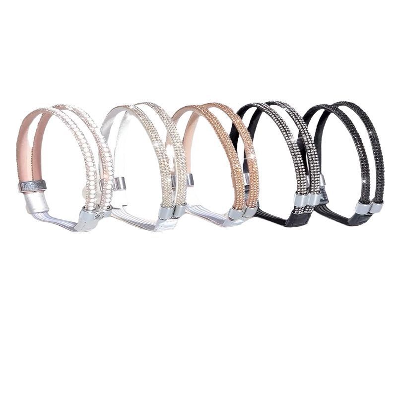 Picture of High-Heeled Shoes Anti-Falling Heel Straps, No Heel Straps, No Installation Required, Multi-Color Diamond Anti-Falling Elastic Fixed Shoe Straps