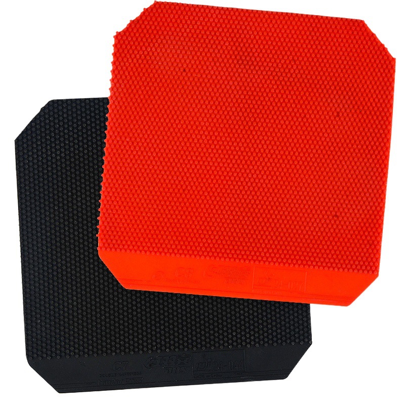 Double Happiness C7 Genuine Rubber C8 Long Rubber Raw Rubber Table Tennis Rubber Table Tennis Racket Set Rubber Single Film