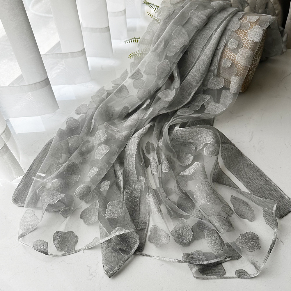Picture of Foreign Trade Cotton Linen Scarf Scarf Women's Autumn and Winter Gradient Color-matching Japanese and Korean Lady Mori Girl Style Slub Yarn Shawl