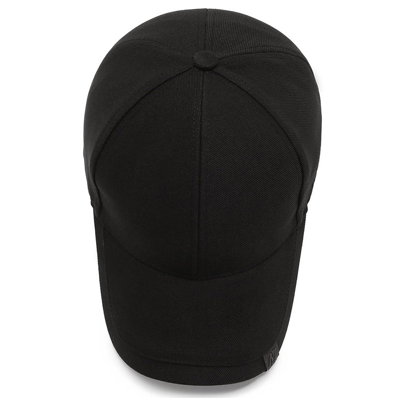 Picture of Hat Men's Trendy Sunshade Cap Korean Style Men's Sun Hat Black ins Trendy Simple Casual All-match Baseball Cap