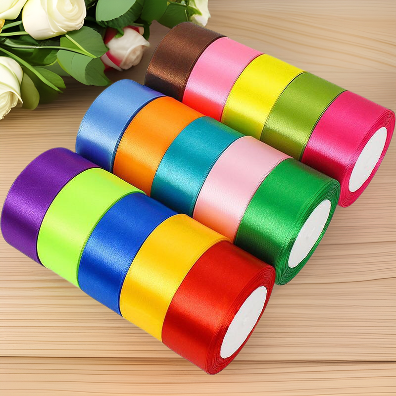 Jiang Yan 5CM Rose Ribbon Ribbon Gift Packaging Ribbon Cloth Belt Cake Strap Chair Bow Ribbon