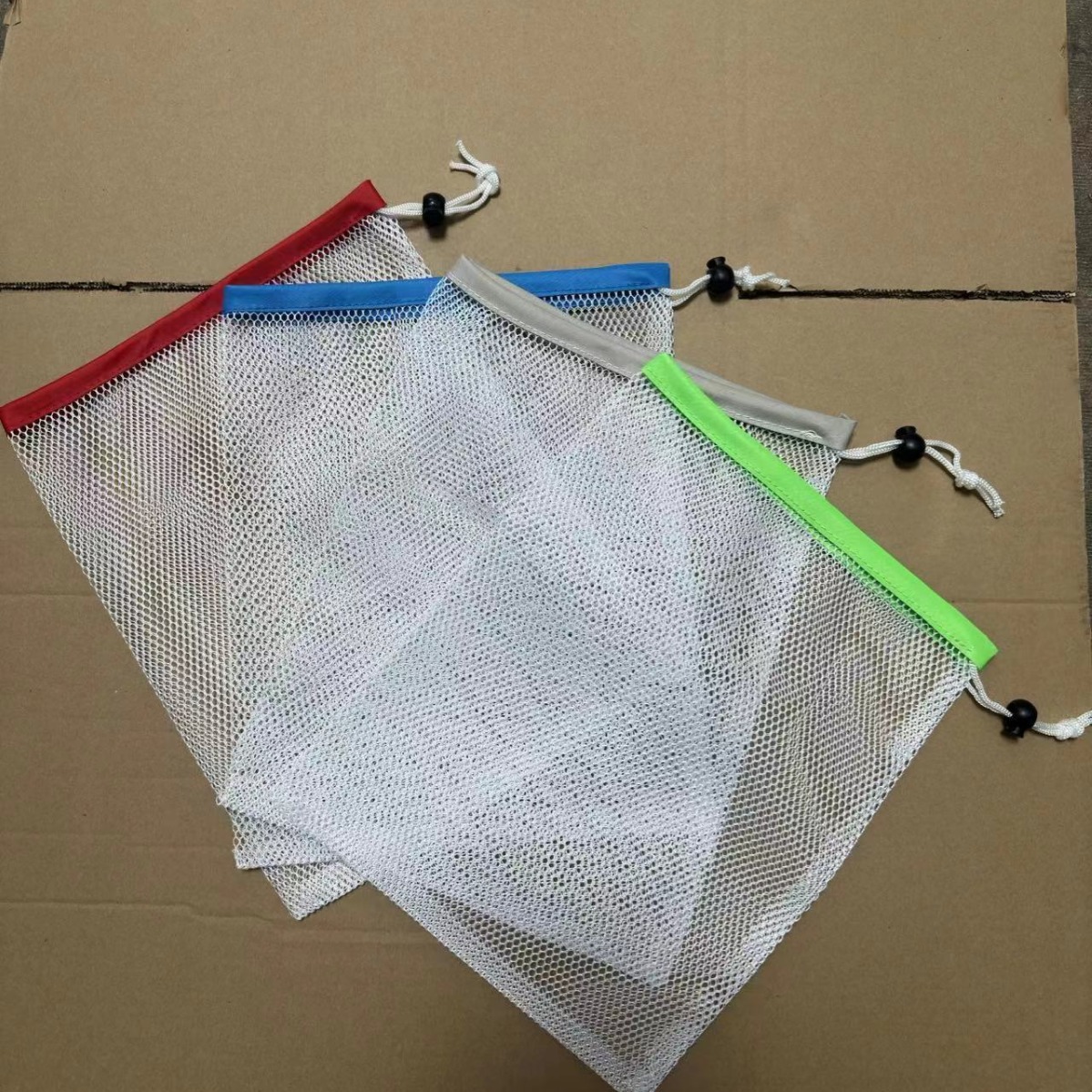 Baby toy storage bag children's building block puzzle ocean ball quick finishing breathable visual drawstring drawstring bag
