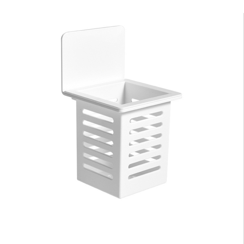 Picture of Japanese-Style Kitchen Chopstick Cage Punch-Free Wall-Mounted Household Spoon Chopstick Barrel Storage Box Storage Rack Storage Rack
