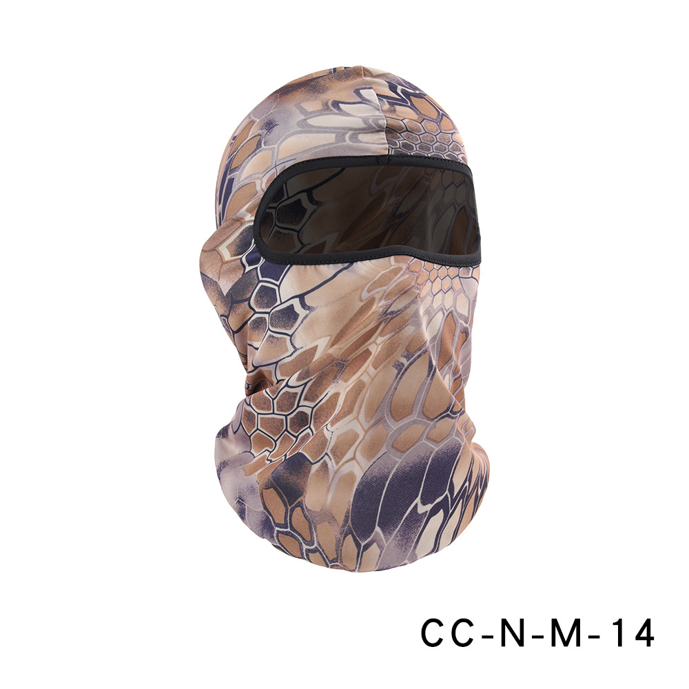 Picture of Ruidong Amazon Outdoor Cycling Mask Hood Bicycle Windproof Sports Turban Liner Sun Protection Hood Hat