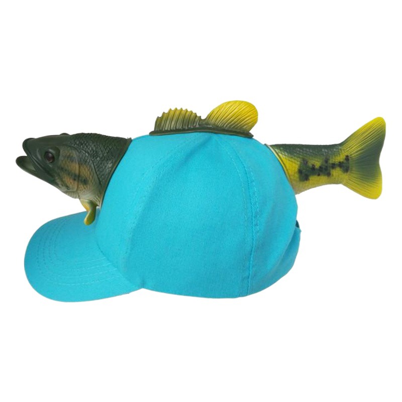Animal Hat Parent-Kids Cartoon Personalized Fish Doll Hat Peaked Cap Trendy Party Performance Children's Baseball Cap
