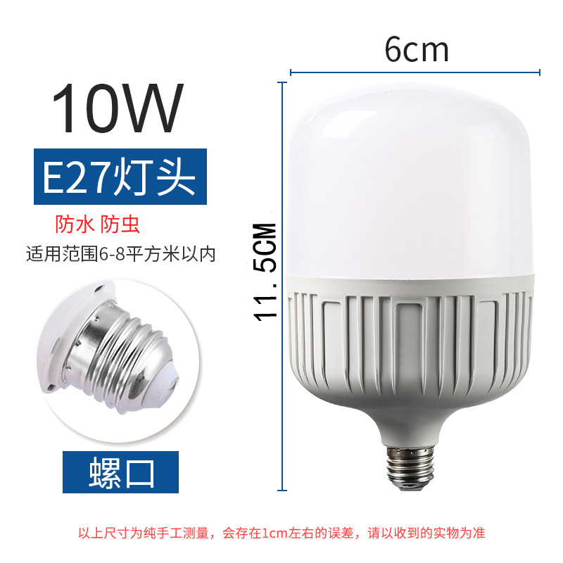 Picture of Gao Fushuai LED bulb E27 screw energy-saving lamp three-proof bulb household factory lighting super bright wholesale corn lamp