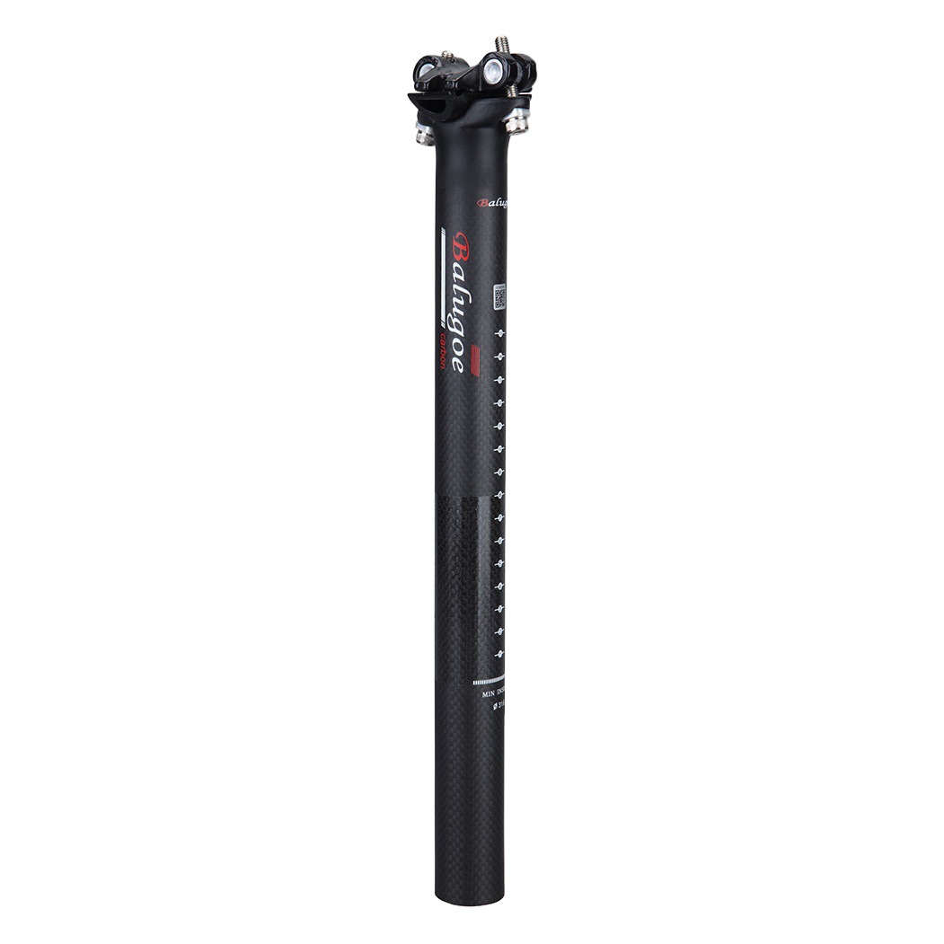 BALUGOE lightweight carbon fiber bicycle seat tube/27.2/30.8/ 31.6 dead flying seat tube seat rod