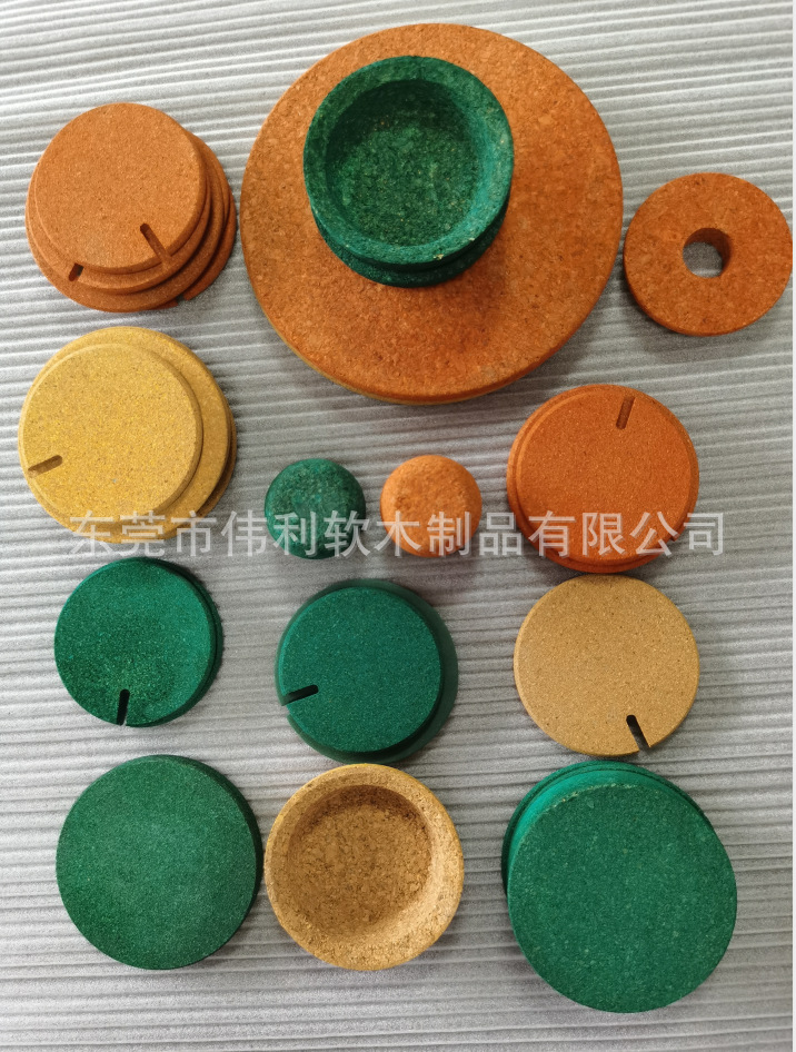Color pot mat, color pine coaster, color placemat, color cork mat color cork