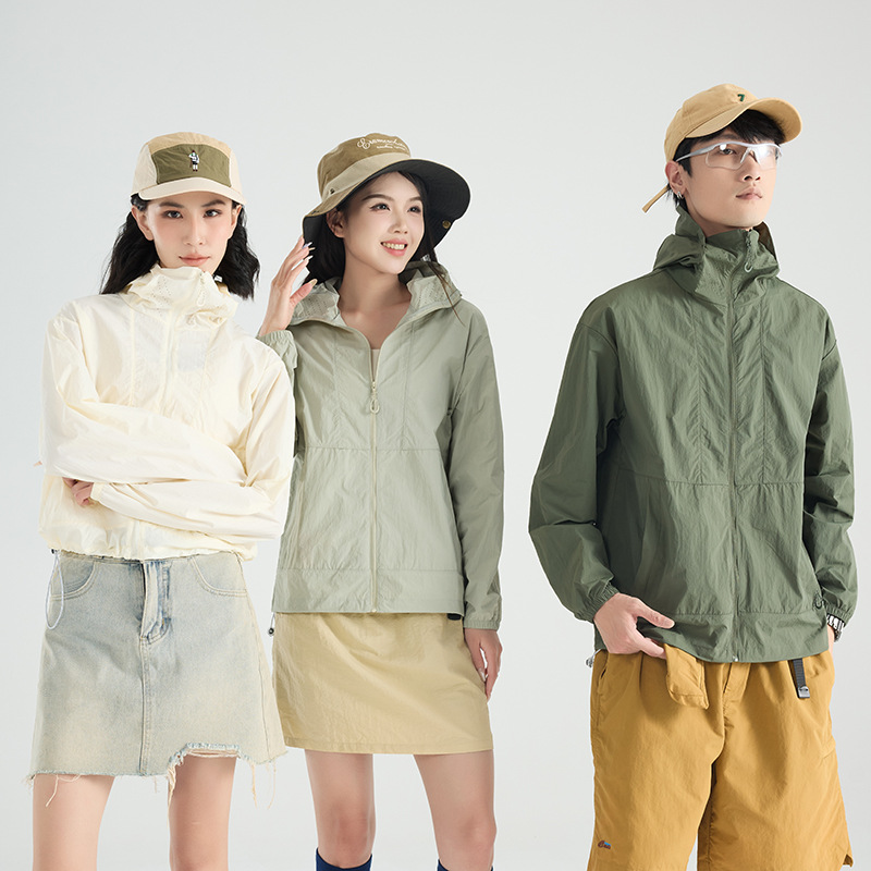 Upf50+ Mountain Ice Silk Sun Protection Clothing for Women, Summer Outdoor Sports Sunshade Jacket, Anti-Uv Sun Protection Clothing for Men