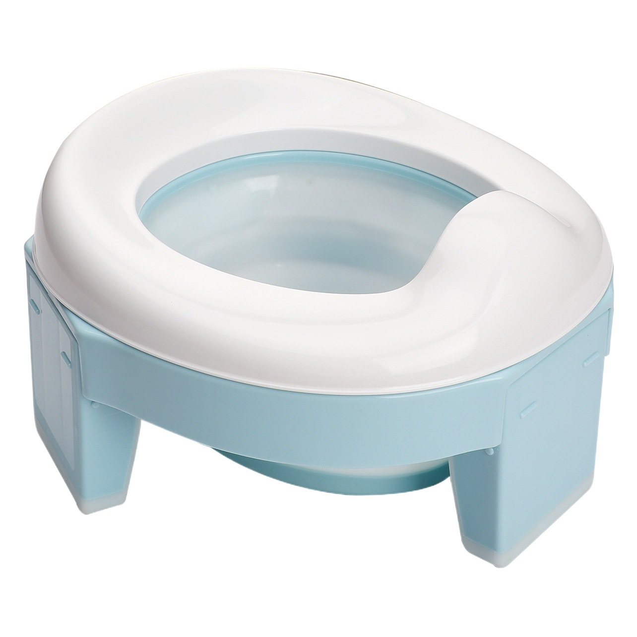 Amazon children's portable folding small toilet car emergency baby boys and girls outdoor travel Potty toilet