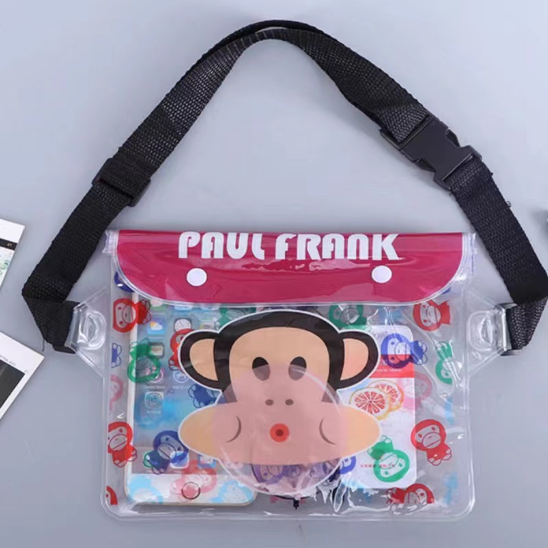 Picture of Cartoon Waterproof Bag Crossover Mobile Phone Bag Swimming Drifting PVC Storage Waterproof Bag Colorful Transparent Women's Waterproof Bag