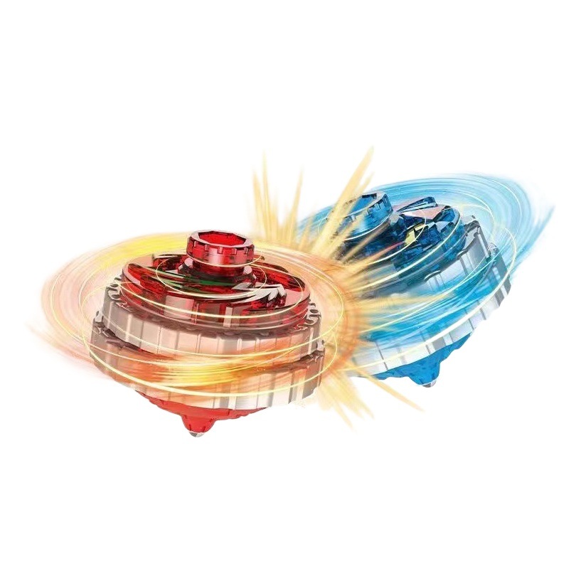 Wholesale Super-Changing Alloy Luminous Gyro Launch Battle Toy Upgraded Version Magic Two-Star Samsung Fusion Gyro