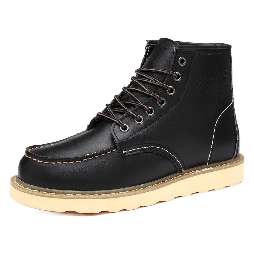 Manufacturer Martin boots men's winter cotton ankle boots high-top men's desert boots mid-top snow men's shoes motorcycle Roman