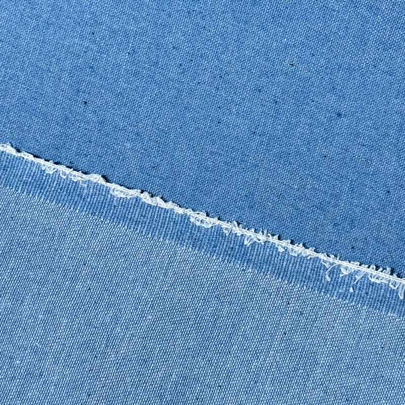 Picture of in stock Cotton Plain Non-Ellitic 32x 32 Denim Fabric Washed Cotton Garment Handbag Shoes Hat Denim Fabric