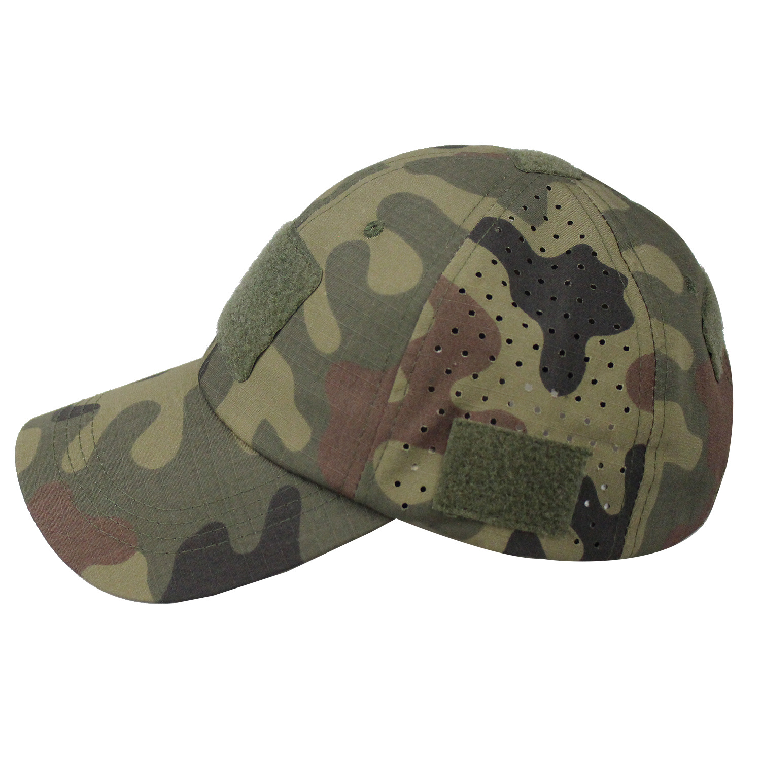 Picture of Outdoor Tactical Baseball Cap Men's Summer Camouflage Cap Mountaineering Sunshade Sun Protection Fishing Cap Velcro Net Hat