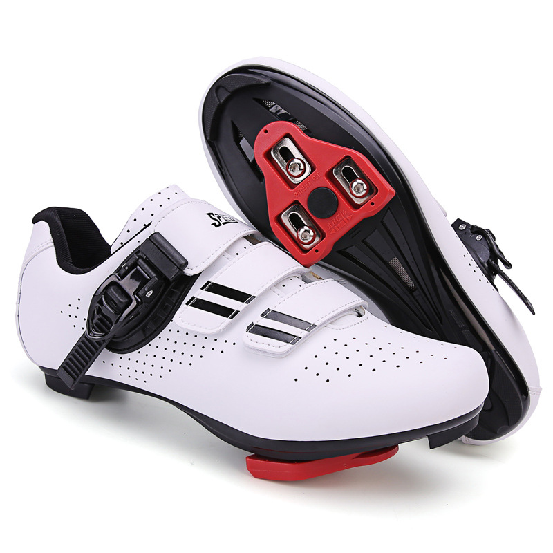 Cross-border foreign trade cycling shoes, cycling shoes, men's and women's road bike locking shoes, mountain bike support shoes, hard-soled wholesale shoes