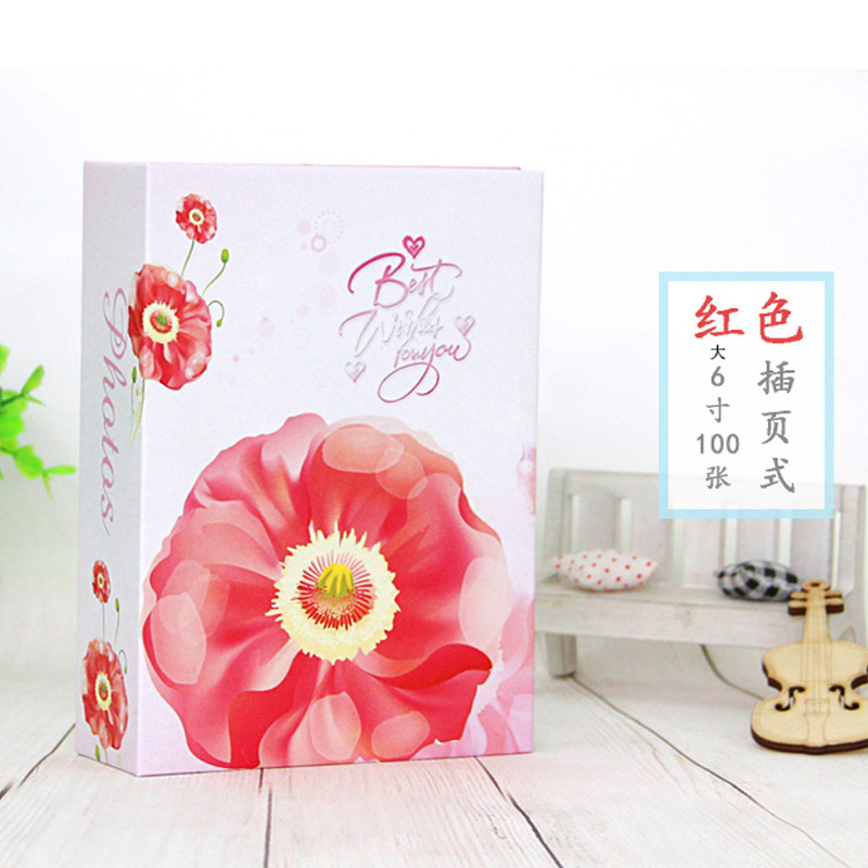 Picture of Photo album this album insert 4D large 6 inch photo plastic Korean creative children Baby souvenir book wholesale promotion
