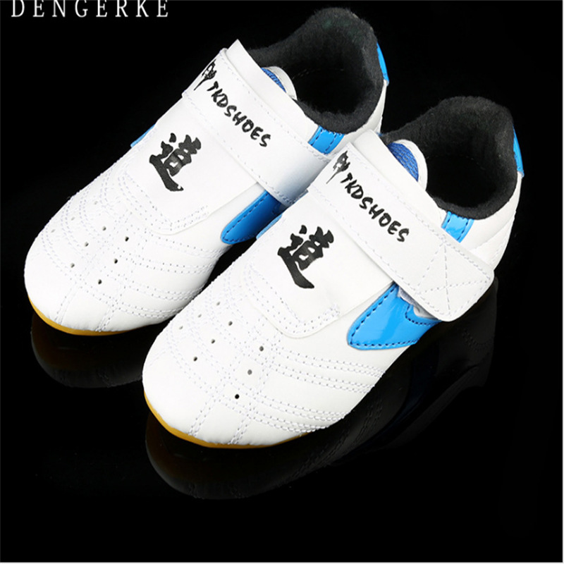 Picture of Taekwondo Shoes for Adults, Men, Women and Children, Martial Arts Training Shoes, Breathable Sports Tbottomon Bottom Taekwondo Shoes