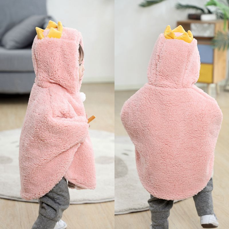 Picture of Cross-Border Baby Cape Cloak Windproof Outdoor Windbreaker Children's Coat Autumn and Winter Baby Shawl Thickened and Warm
