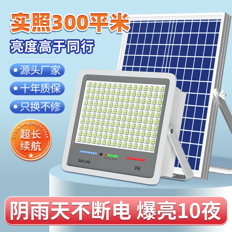 Solar Outdoor Garden Lights for Home Use, Indoor and Outdoor Waterproof, Ultra-Bright, High-Power Sensor Led Lighting Street Lights