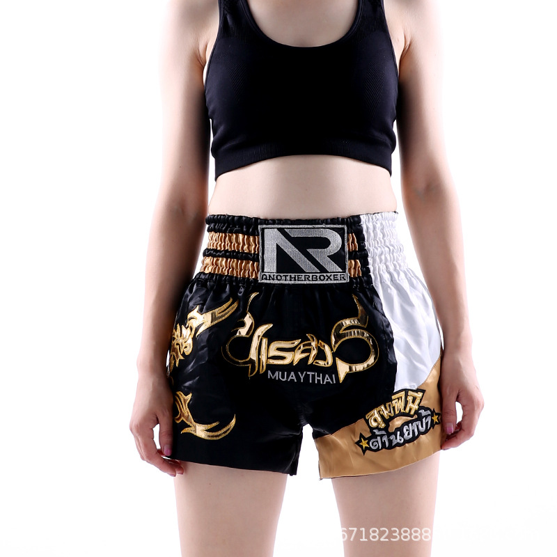 Picture of thai muay thai ufc training fight sanda summer training boxing shorts mma fighting shorts in stock wholesale