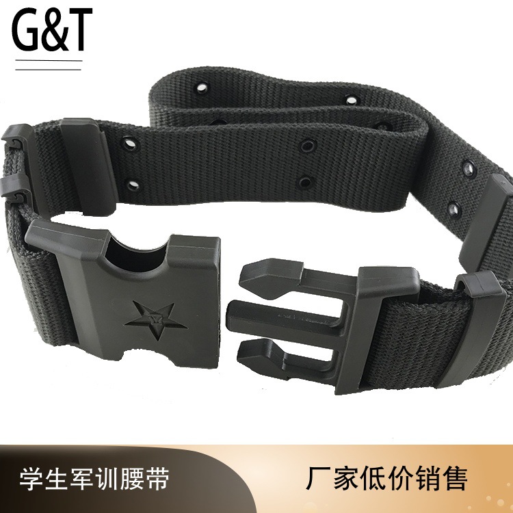 in stock wholesale student military training outer belt outdoor tactical belt woven performance with children's canvas belt