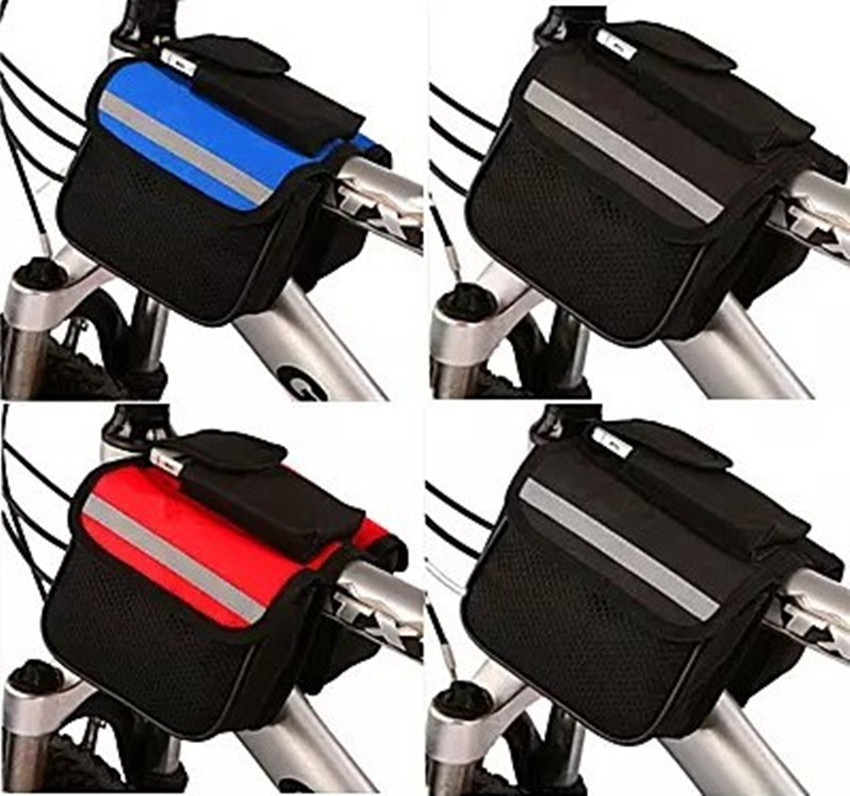 Three-in-one bicycle bag/mountain bike bag saddle bag front beam bag upper tube bag/bicycle riding equipment hanging bag
