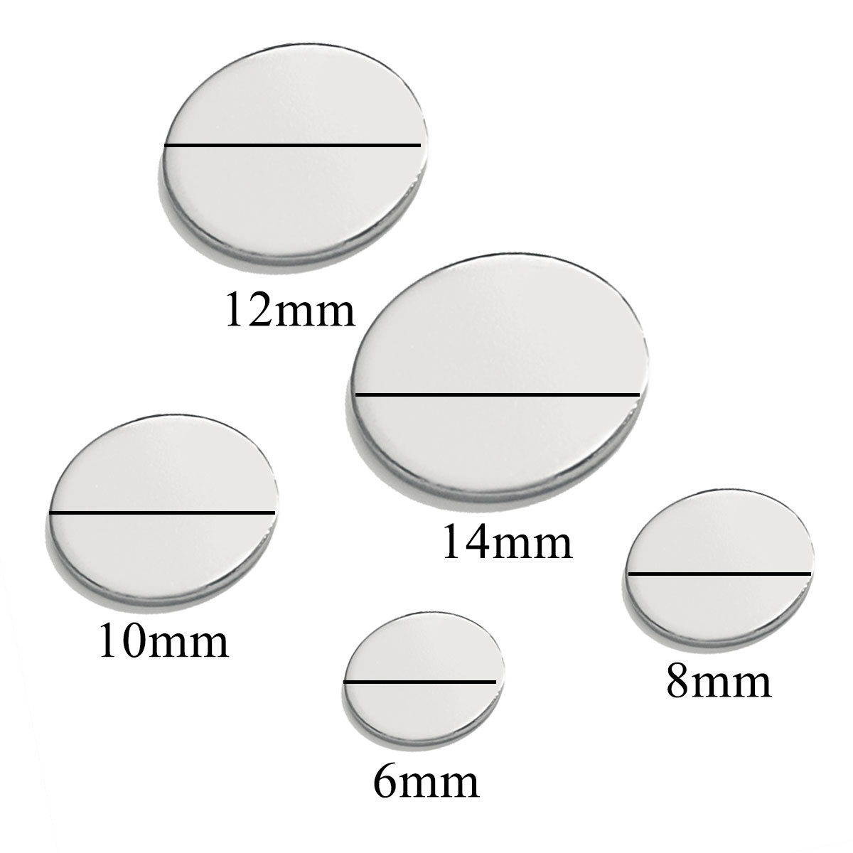 Picture of Stainless Steel Disc Non-Porous Round Carved Tail Plate Pendant Marking DIY Production Welding Material Jewelry Accessories