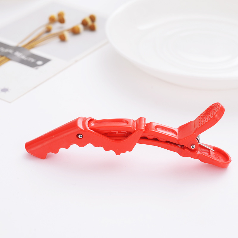 Picture of Multi-functional hair styling clip positioning partition alligator clip long mouth clip crane mouth clip curly hair stylist's choice