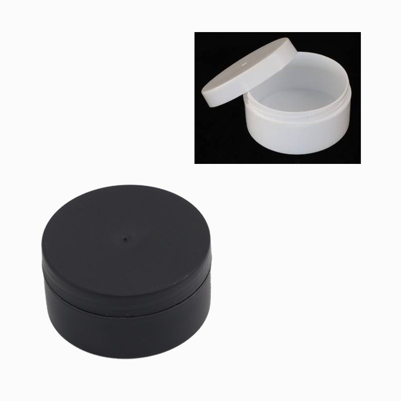 50mlPP round nail removal towel cotton plastic empty box frosted packaging box small size 54*27mm matte nail polish remover