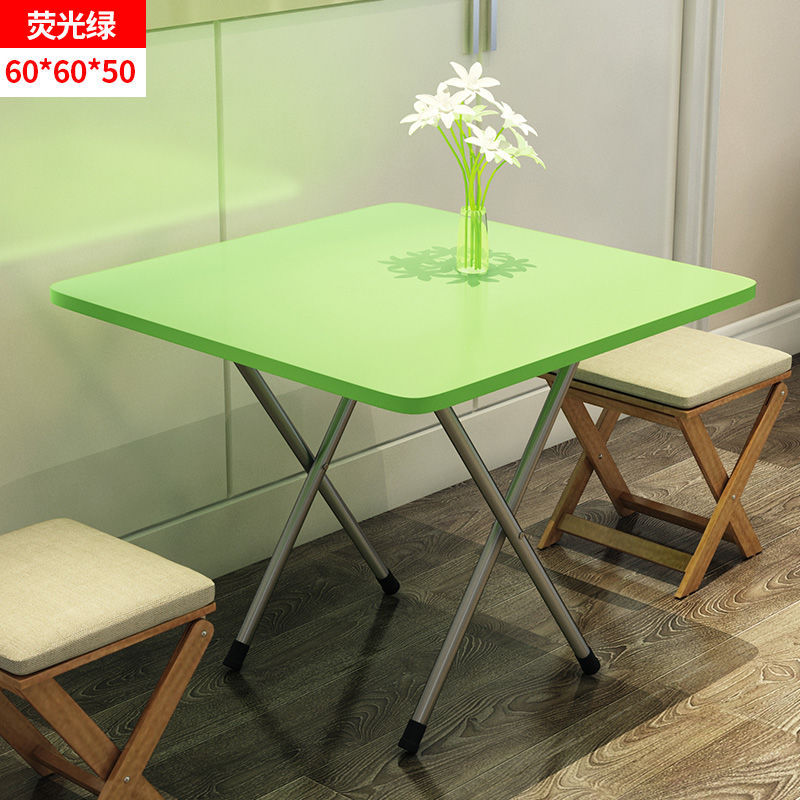 Picture of Wholesale Folding Table Dining Table Home Small Dining Table Portable Outdoor Folding Stalling Table Square Dormitory Simple