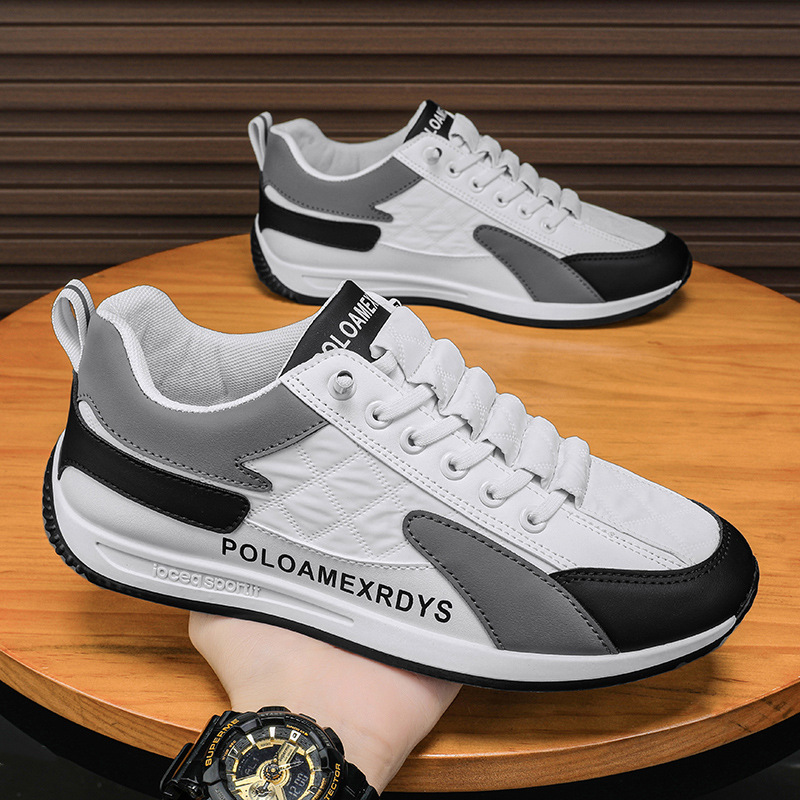 Men's Shoes 2025 New Spring and Autumn Breathable Sports Casual Sneakers Slip-on Shoes Trendy All-match Men's Shoes